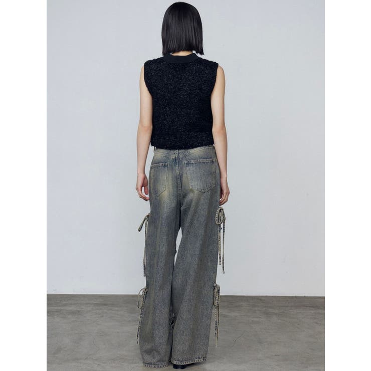 カットアウトルーズジーンズ | EMODA | 詳細画像14 