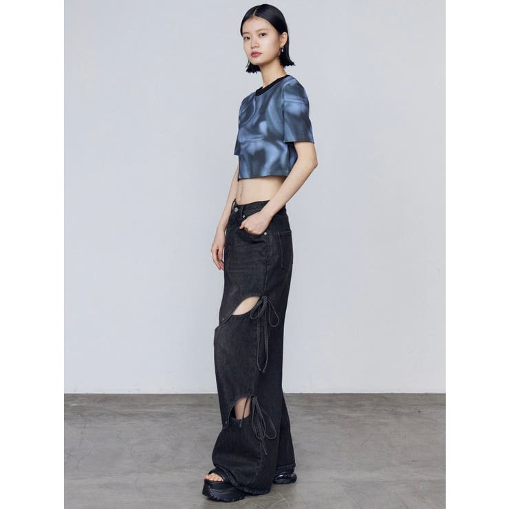 カットアウトルーズジーンズ[品番：MKSW0065399]｜EMODA（エモダ）の