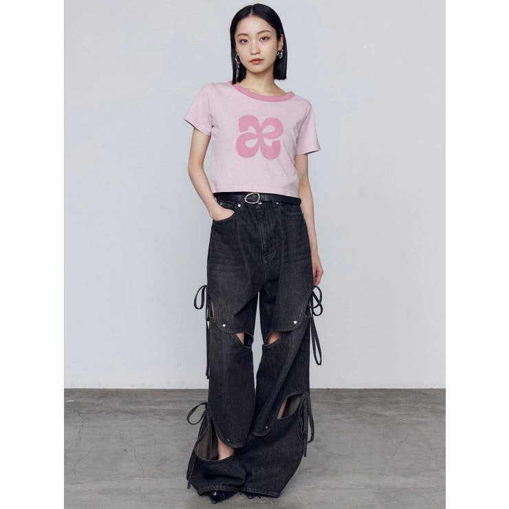 カットアウトルーズジーンズ | EMODA | 詳細画像39 