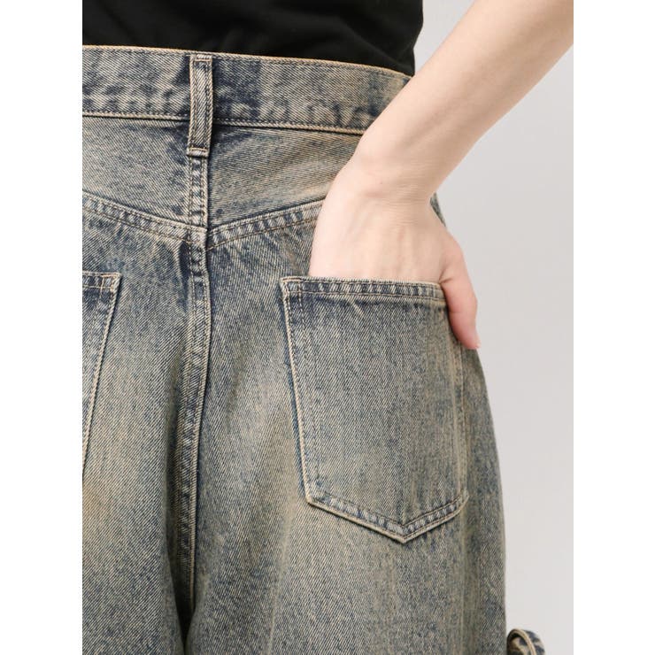 カットアウトルーズジーンズ | EMODA | 詳細画像47 