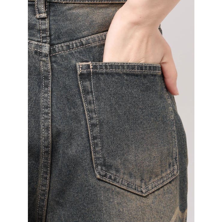 リボングラフィックルーズジーンズ | EMODA | 詳細画像33 