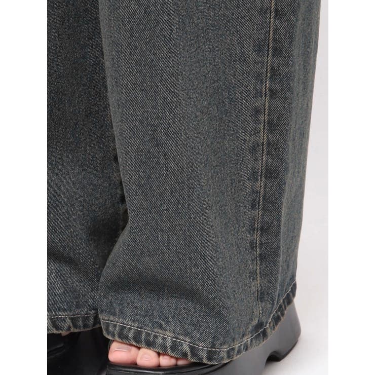 リボングラフィックルーズジーンズ | EMODA | 詳細画像35 