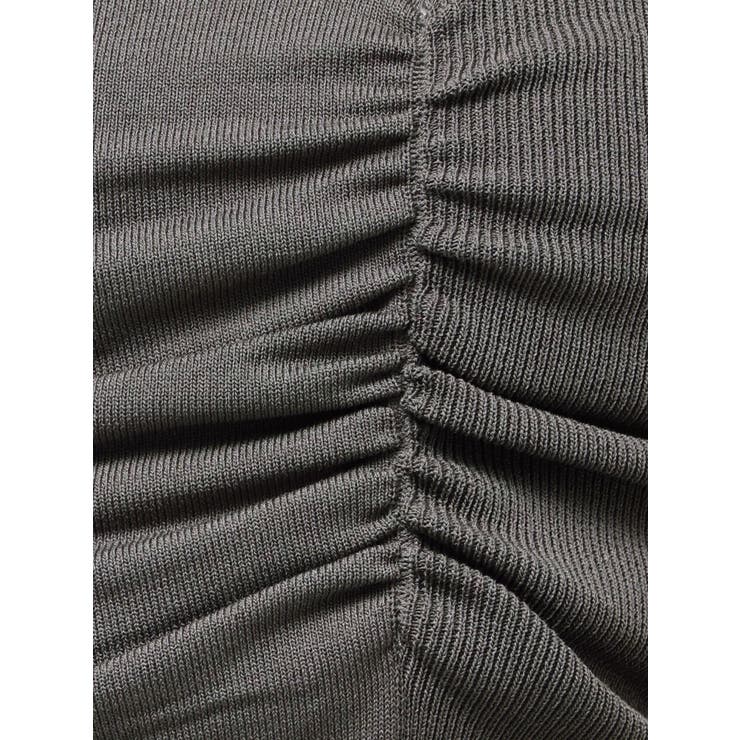 チョーカーギャザーショートスリーブニット | EMODA | 詳細画像42 