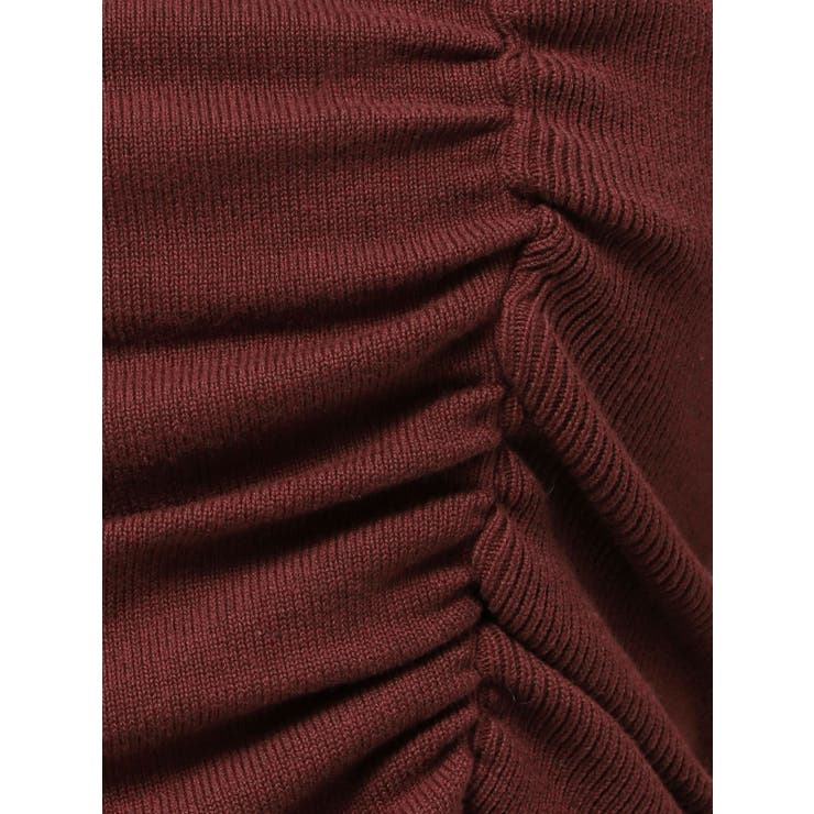 チョーカーギャザーショートスリーブニット | EMODA | 詳細画像43 