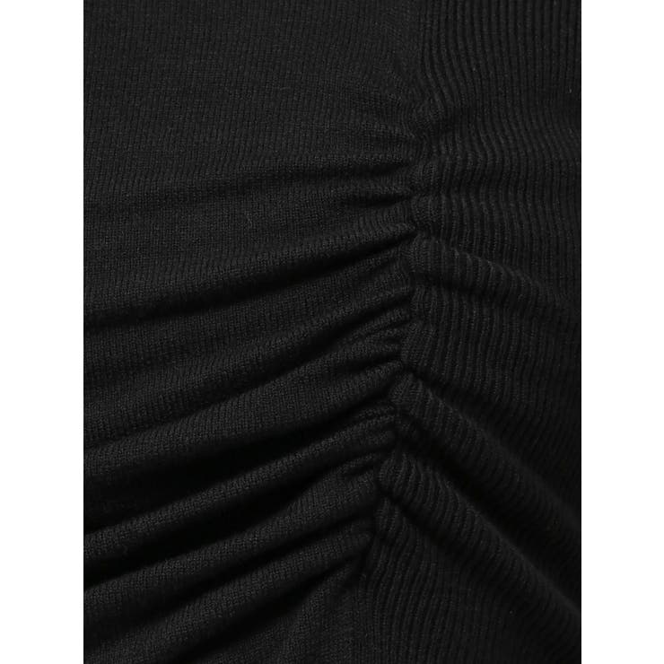 チョーカーギャザーショートスリーブニット | EMODA | 詳細画像46 