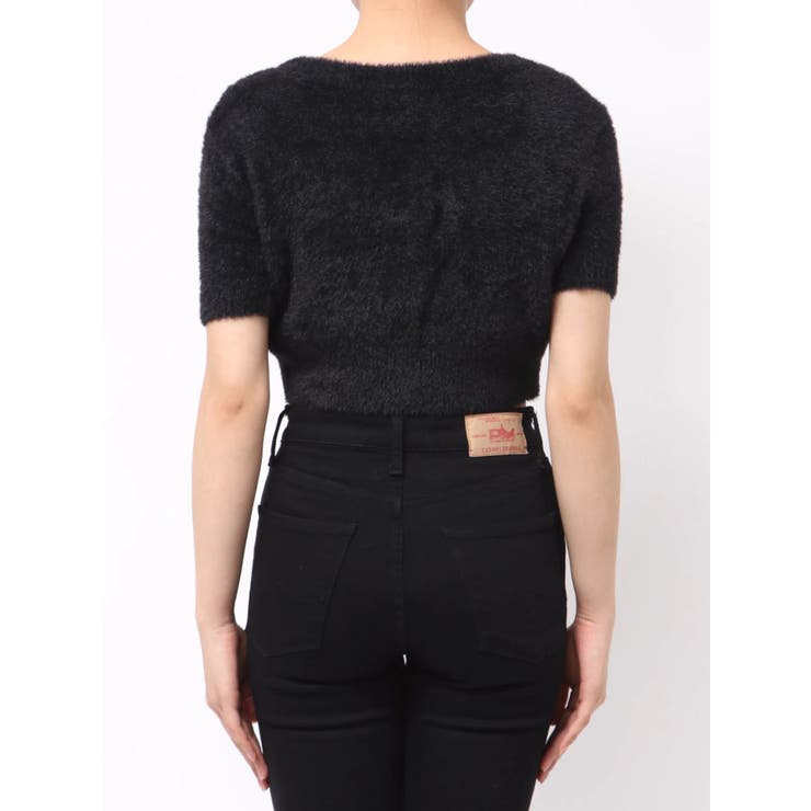 リボンチャームシャギーツインニット | EMODA | 詳細画像25 