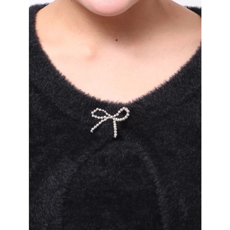 リボンチャームシャギーツインニット | EMODA | 詳細画像26 