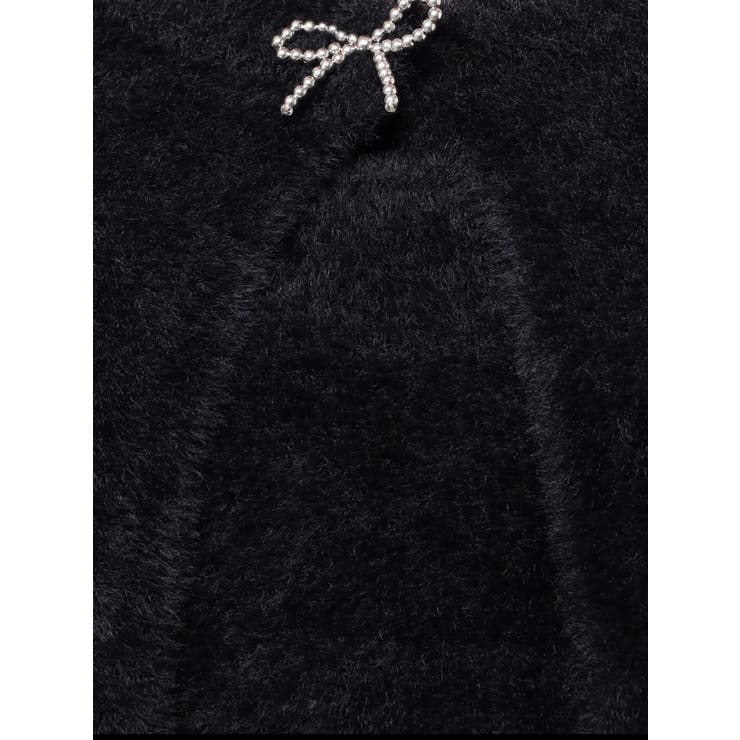 リボンチャームシャギーツインニット | EMODA | 詳細画像37 