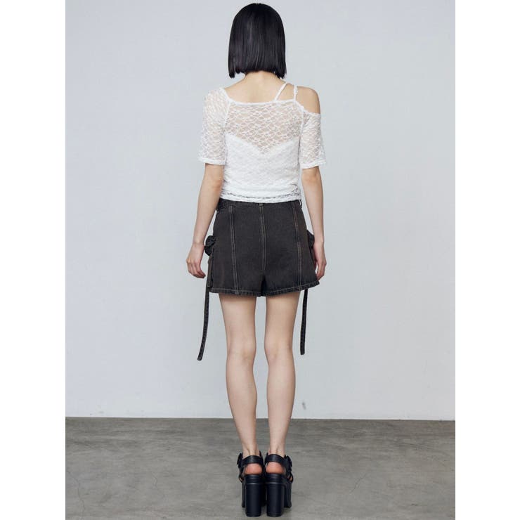 レーススキンフィットトップ | EMODA | 詳細画像20 