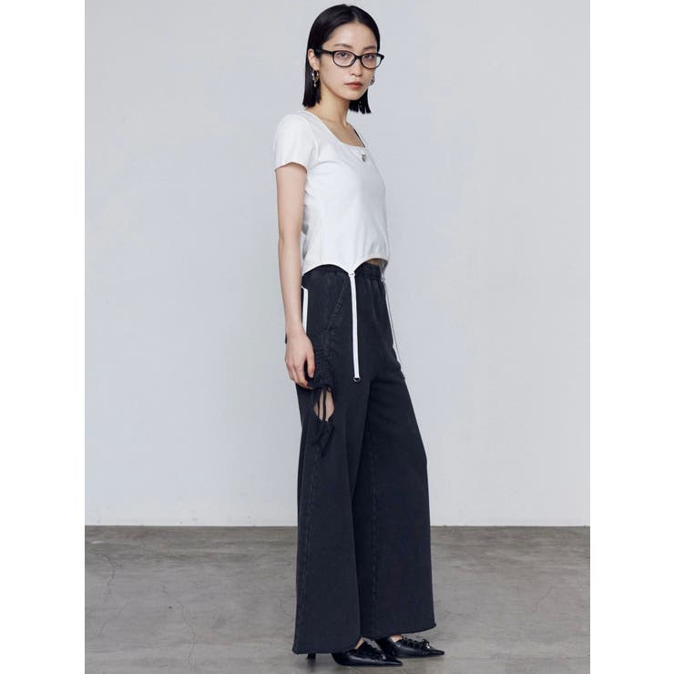 スクエアネックギャザートップ | EMODA | 詳細画像8 