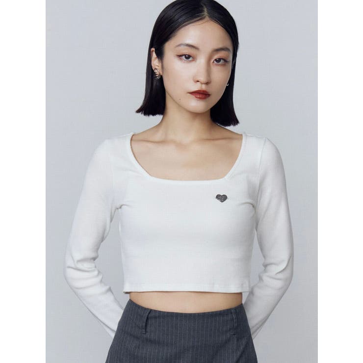 クロスクロップフィットトップ | EMODA | 詳細画像26 