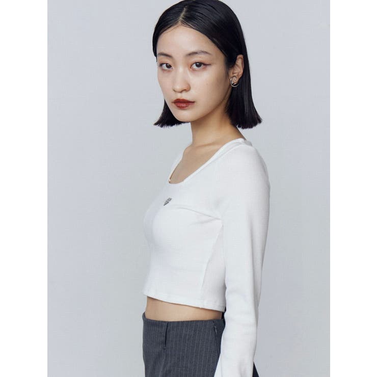 クロスクロップフィットトップ | EMODA | 詳細画像27 