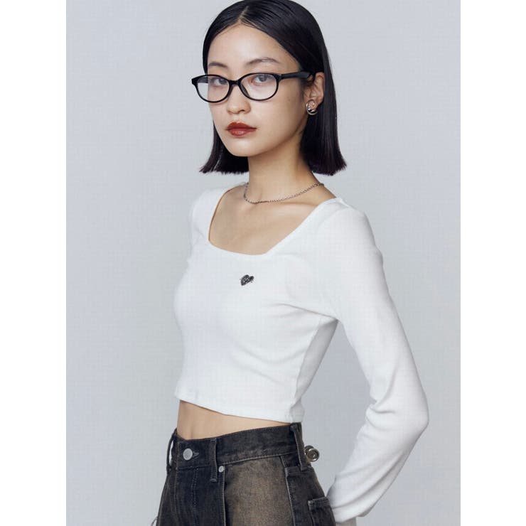 クロスクロップフィットトップ | EMODA | 詳細画像29 