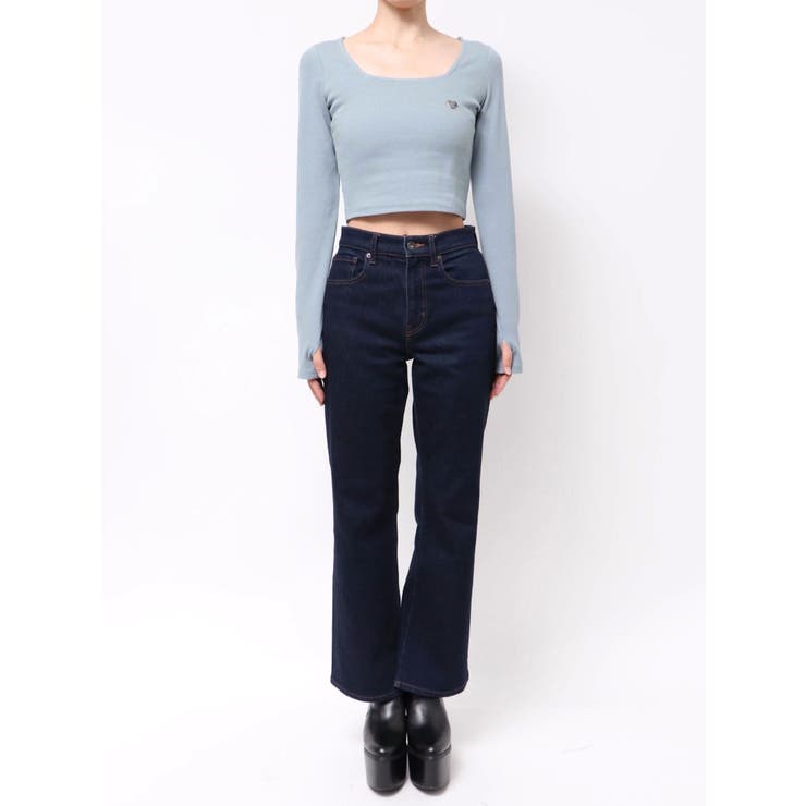 クロスクロップフィットトップ | EMODA | 詳細画像41 