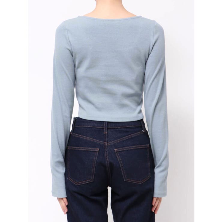 クロスクロップフィットトップ | EMODA | 詳細画像5 