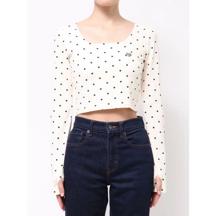 ライトミックス | クロスクロップフィットトップ | EMODA