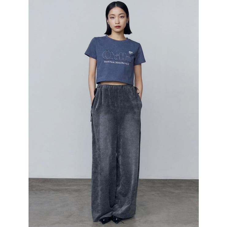 ロゴパッチミニマルTシャツ | EMODA | 詳細画像19 