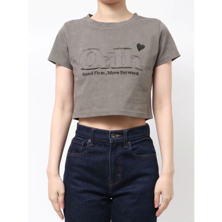 ロゴパッチミニマルTシャツ | EMODA | 詳細画像26 
