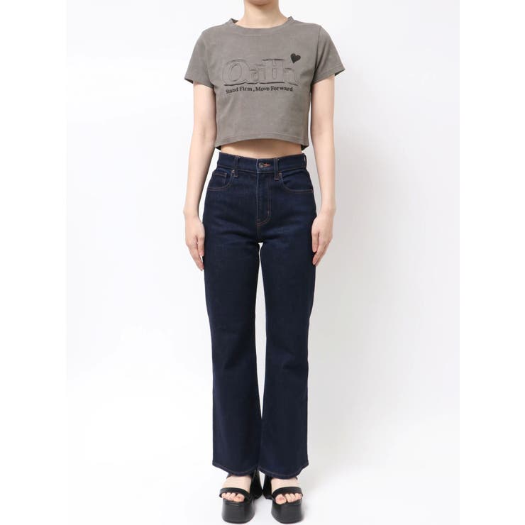 ロゴパッチミニマルTシャツ | EMODA | 詳細画像33 