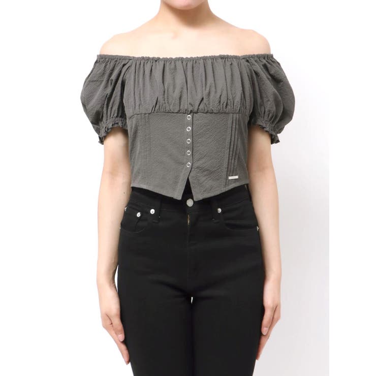 2WAY OFF SHOULDER TOPS | EMODA | 詳細画像1 