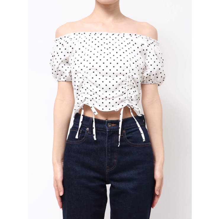 2WAY STRING RIBBON TOP | EMODA | 詳細画像10 