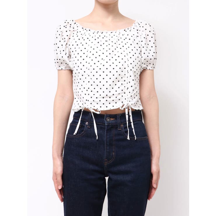 2WAY STRING RIBBON TOP | EMODA | 詳細画像11 