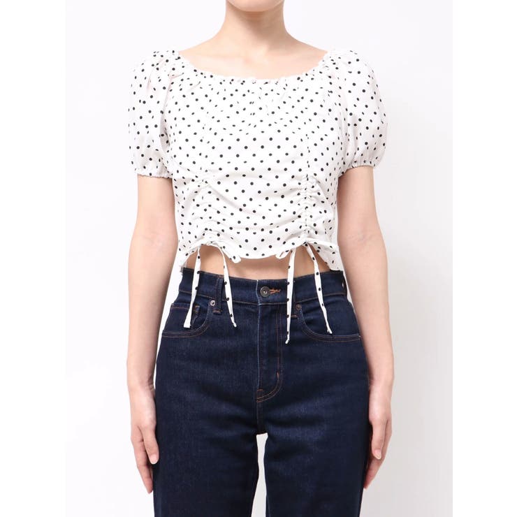 2WAY STRING RIBBON TOP | EMODA | 詳細画像2 