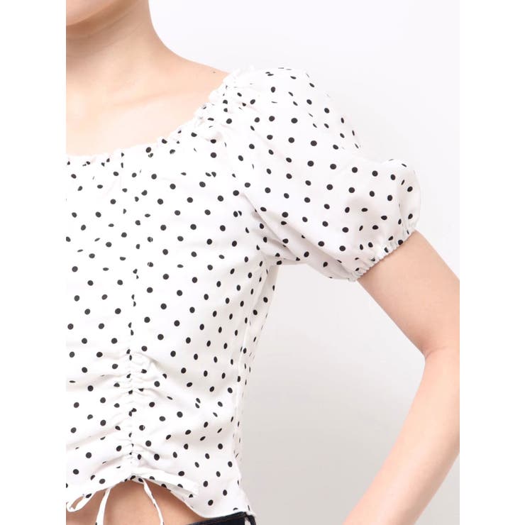 2WAY STRING RIBBON TOP | EMODA | 詳細画像7 