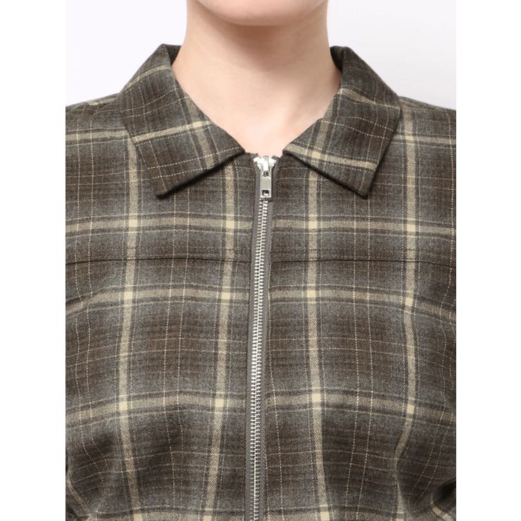 ストリングリボンジップシャツトップ | EMODA | 詳細画像25 