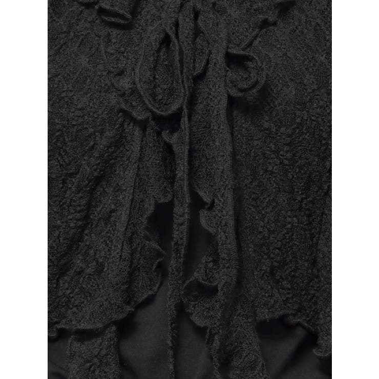 ラッフルハングクロップドブラウス | EMODA | 詳細画像46 