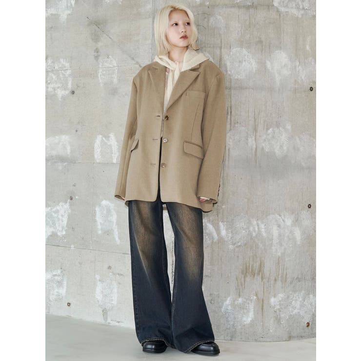 【VEQUM】BOX WIDE JACKET | EMODA | 詳細画像17 