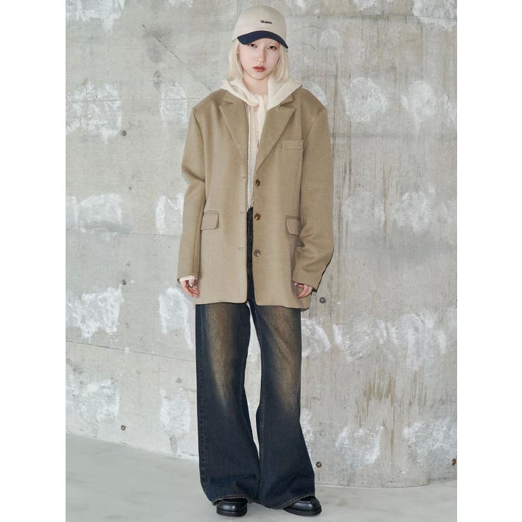 【VEQUM】BOX WIDE JACKET | EMODA | 詳細画像18 