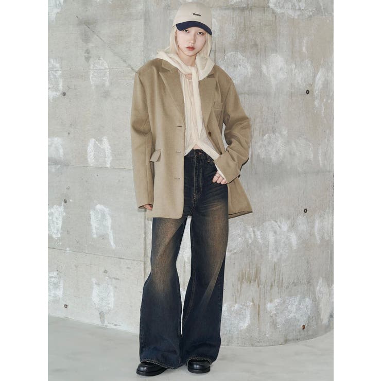 【VEQUM】BOX WIDE JACKET | EMODA | 詳細画像19 