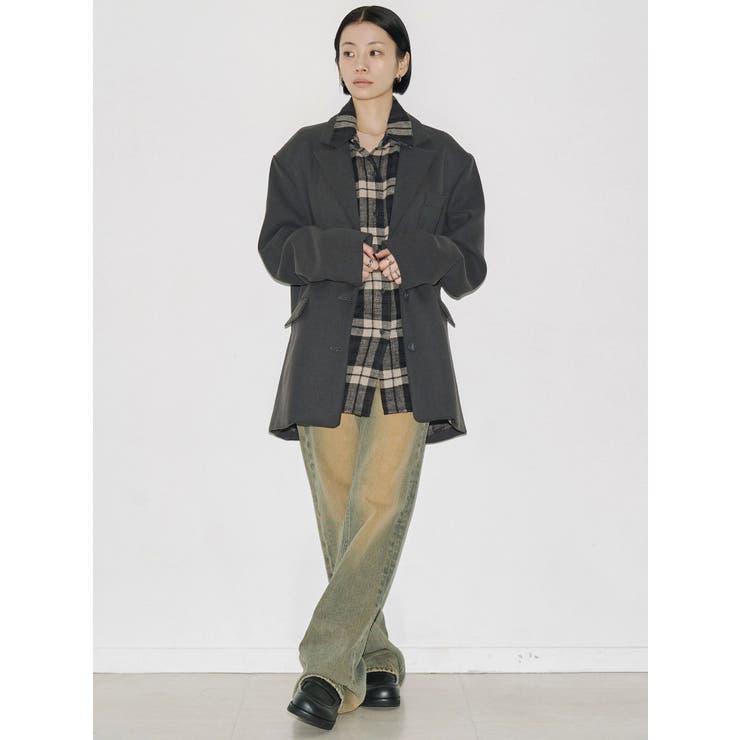 【VEQUM】BOX WIDE JACKET | EMODA | 詳細画像27 