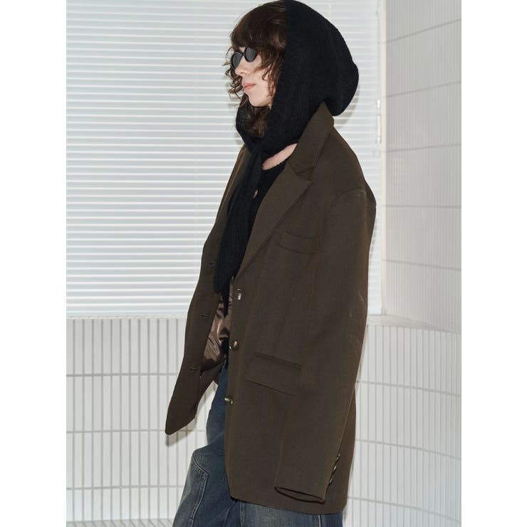 【VEQUM】BOX WIDE JACKET | EMODA | 詳細画像4 