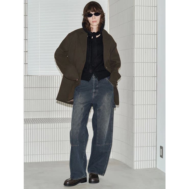 【VEQUM】BOX WIDE JACKET | EMODA | 詳細画像5 