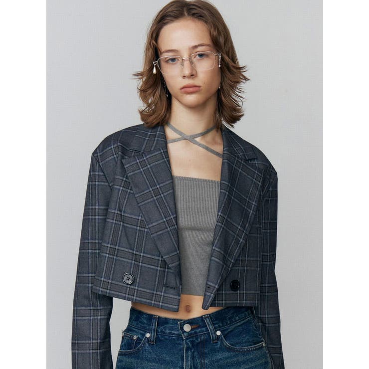 テーラードショートジャケット[品番：MKSW0067081]｜EMODA