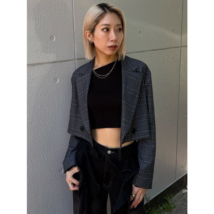 テーラードショートジャケット | EMODA | 詳細画像19 