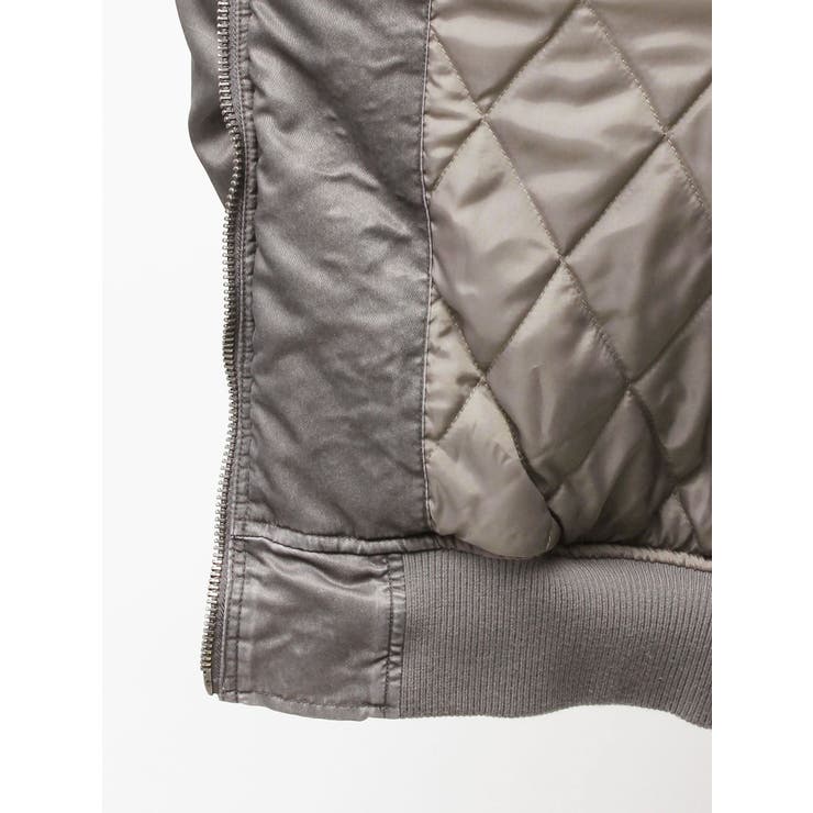 スカーフフーディナイロンブルゾン | EMODA | 詳細画像24 