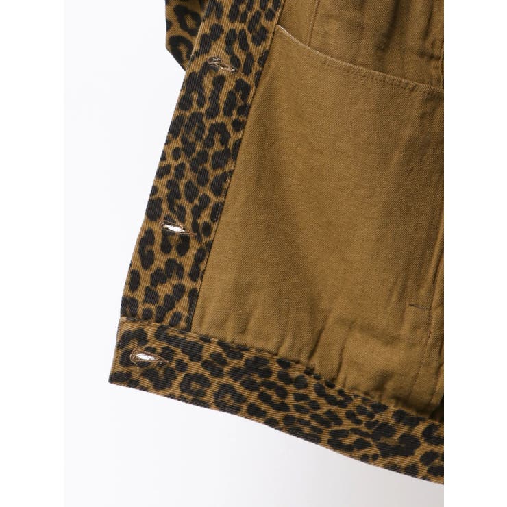 オーバーポケットレオパードブルゾン | EMODA | 詳細画像29 