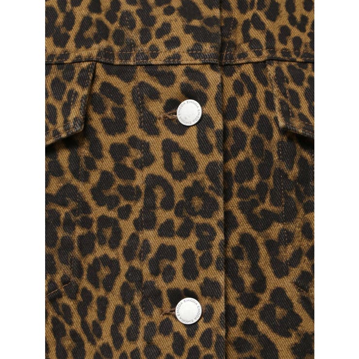 オーバーポケットレオパードブルゾン | EMODA | 詳細画像34 