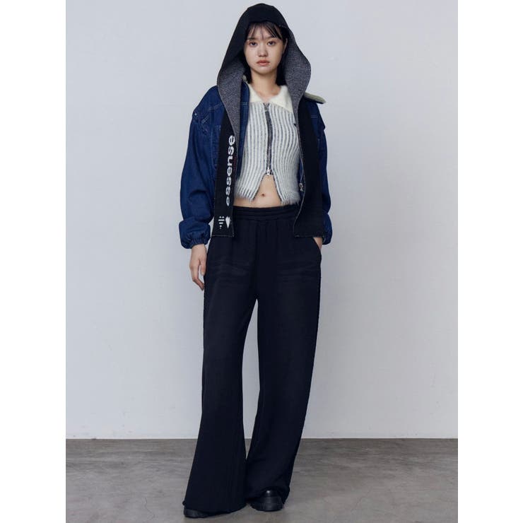 ボアカラーデニムブルゾン | EMODA | 詳細画像21 