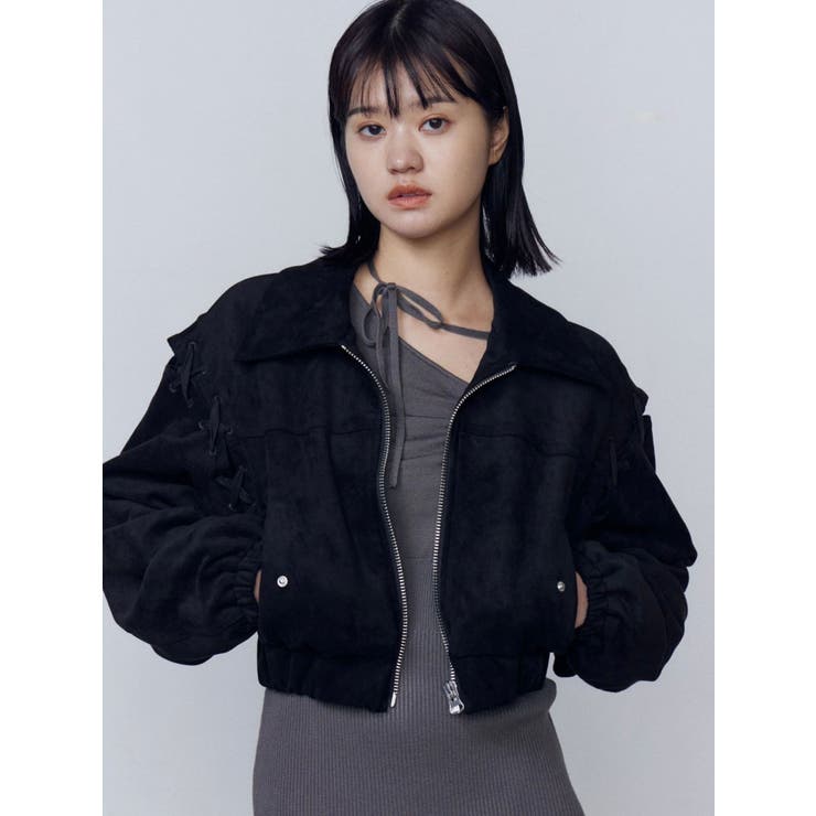 フェイクスエードブルゾン | EMODA | 詳細画像10 