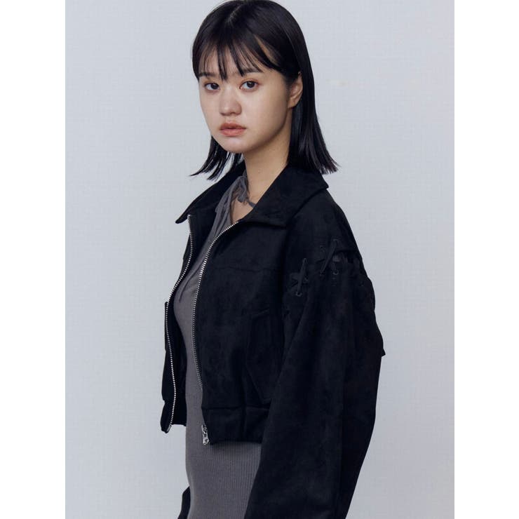 フェイクスエードブルゾン | EMODA | 詳細画像11 