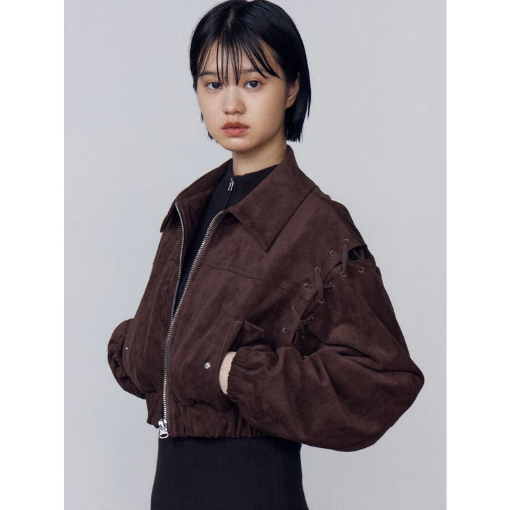 フェイクスエードブルゾン | EMODA | 詳細画像15 