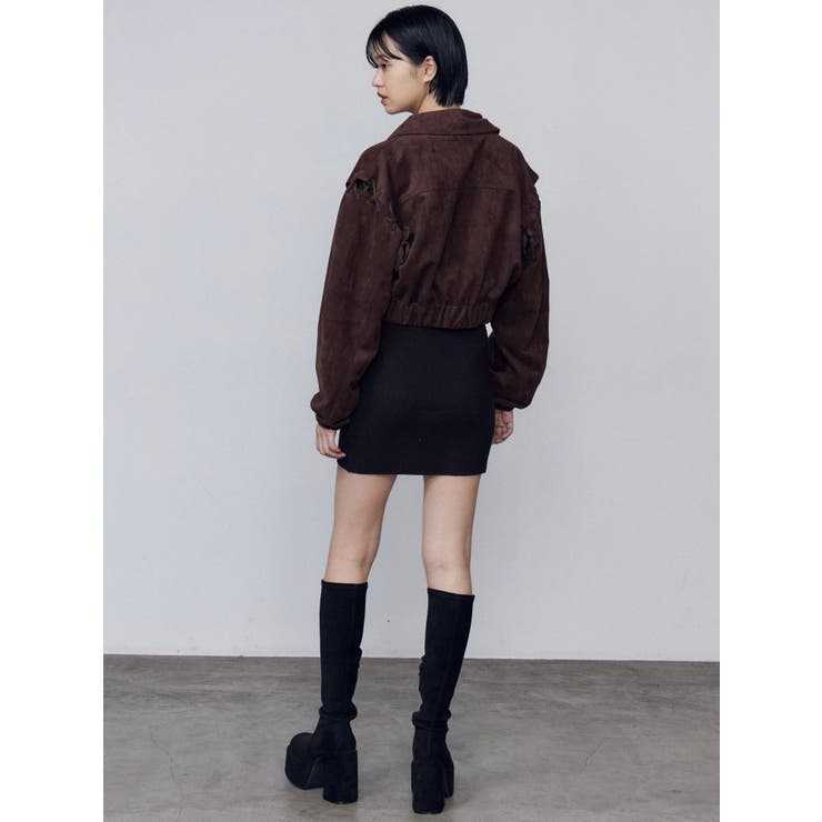フェイクスエードブルゾン | EMODA | 詳細画像18 