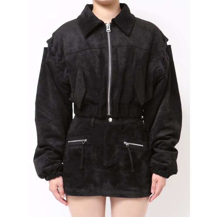 フェイクスエードブルゾン | EMODA | 詳細画像31 