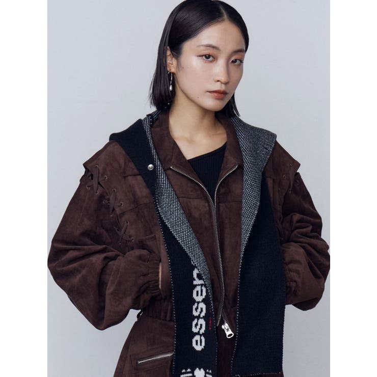 フェイクスエードブルゾン | EMODA | 詳細画像6 