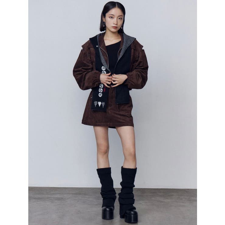 フェイクスエードブルゾン | EMODA | 詳細画像8 