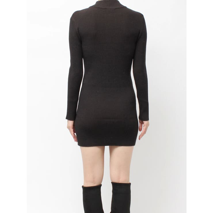 オープンリブジップニットワンピース | EMODA | 詳細画像43 